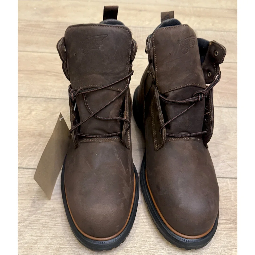 RED WING 4404 DYNAFORCE 6-INCH INSULATED WATERPROOF SAFETY TOE BOOTS SZ 10.5 EE